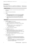 Schedule 2 Standard Terms and Conditions—Services preview