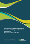Determination of airshed boundaries for Masterton, the Waingawa industrial area and Carterton. Wairarapa airshed study 2014. preview