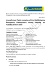 Unconfirmed Public minutes of the Civil Defence Emergency Management Group meeting on 24 June 2025 preview