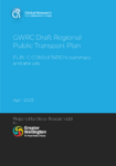 GWRC Draft Regional Public Transport Plan PUBLIC CONSULTATION: summary and analysis preview
