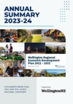 Wellington Regional Economic Development Plan 2022-2032 | Annual Summary 2023-2024 preview