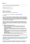 Email from Department of Internal Affairs - Local government update on the new National Fuel Plan 2026 preview