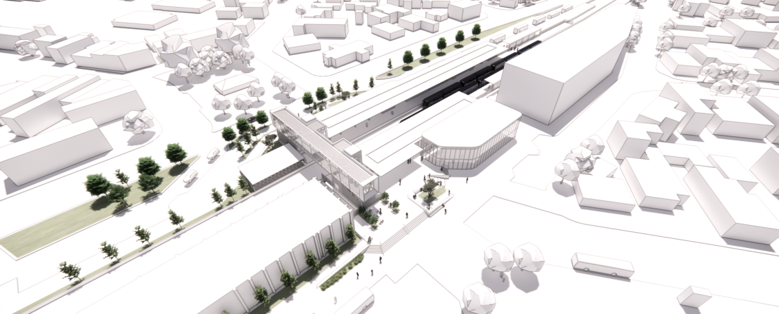 Waterloo TOD Aerial 3D Visualisation
