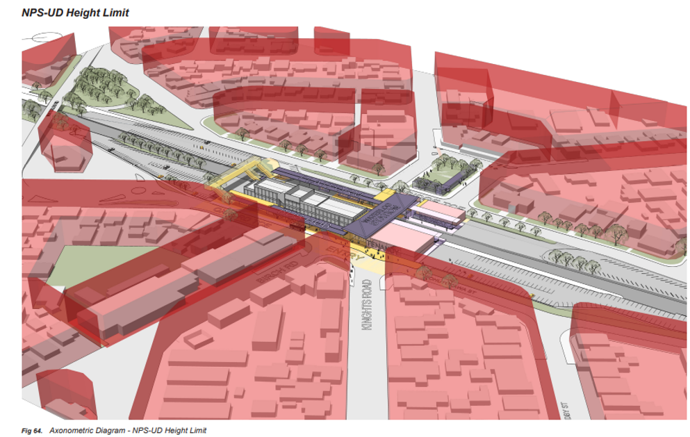 Schematic diagram of Waterloo Station and the surrounding area